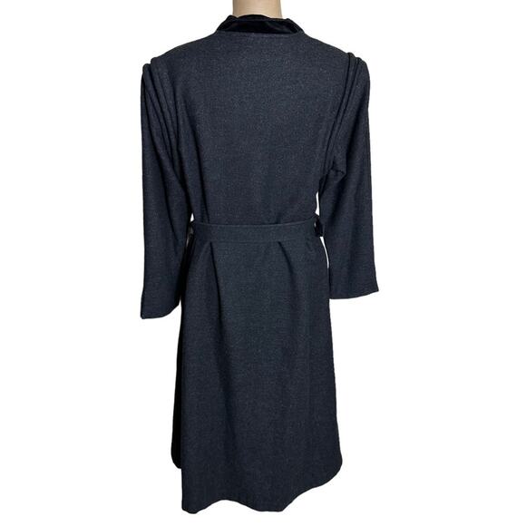 Valentino Vintage 80s Wool Overcoat - Picture 5 of 10